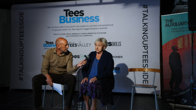 Social sharing card for Ann Ming receives first Tees Business LIVE standing ovation after sharing story of determination