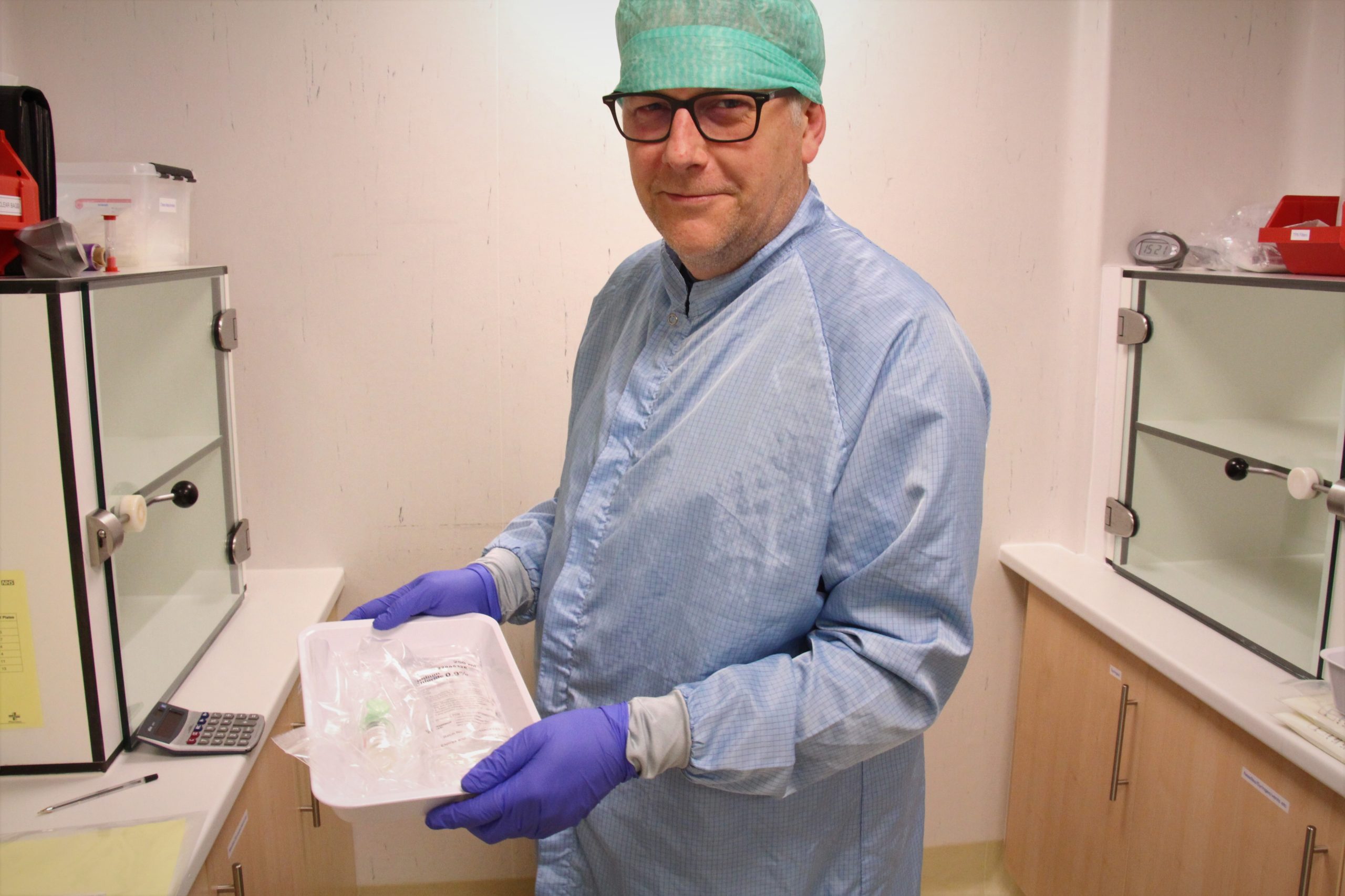 Social sharing card for Creating chemotherapy treatments – a hidden part of a hospital