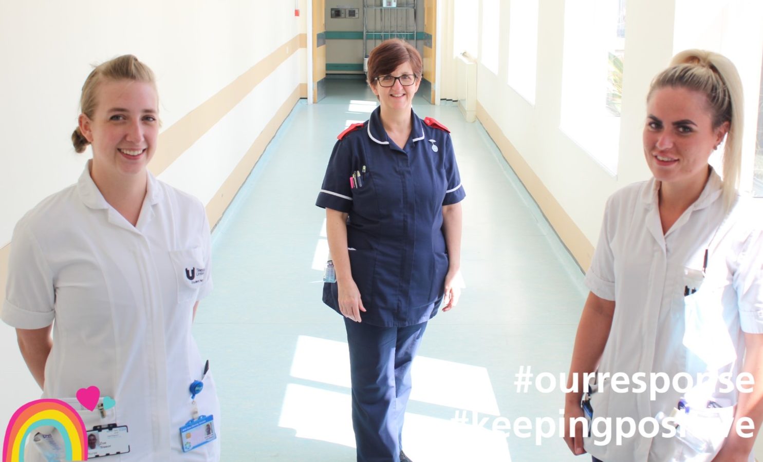 Social sharing card for Student nurses join national coronavirus response effort