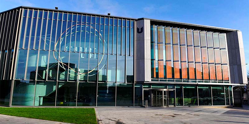 Social sharing card for Teesside University building wins national social impact award
