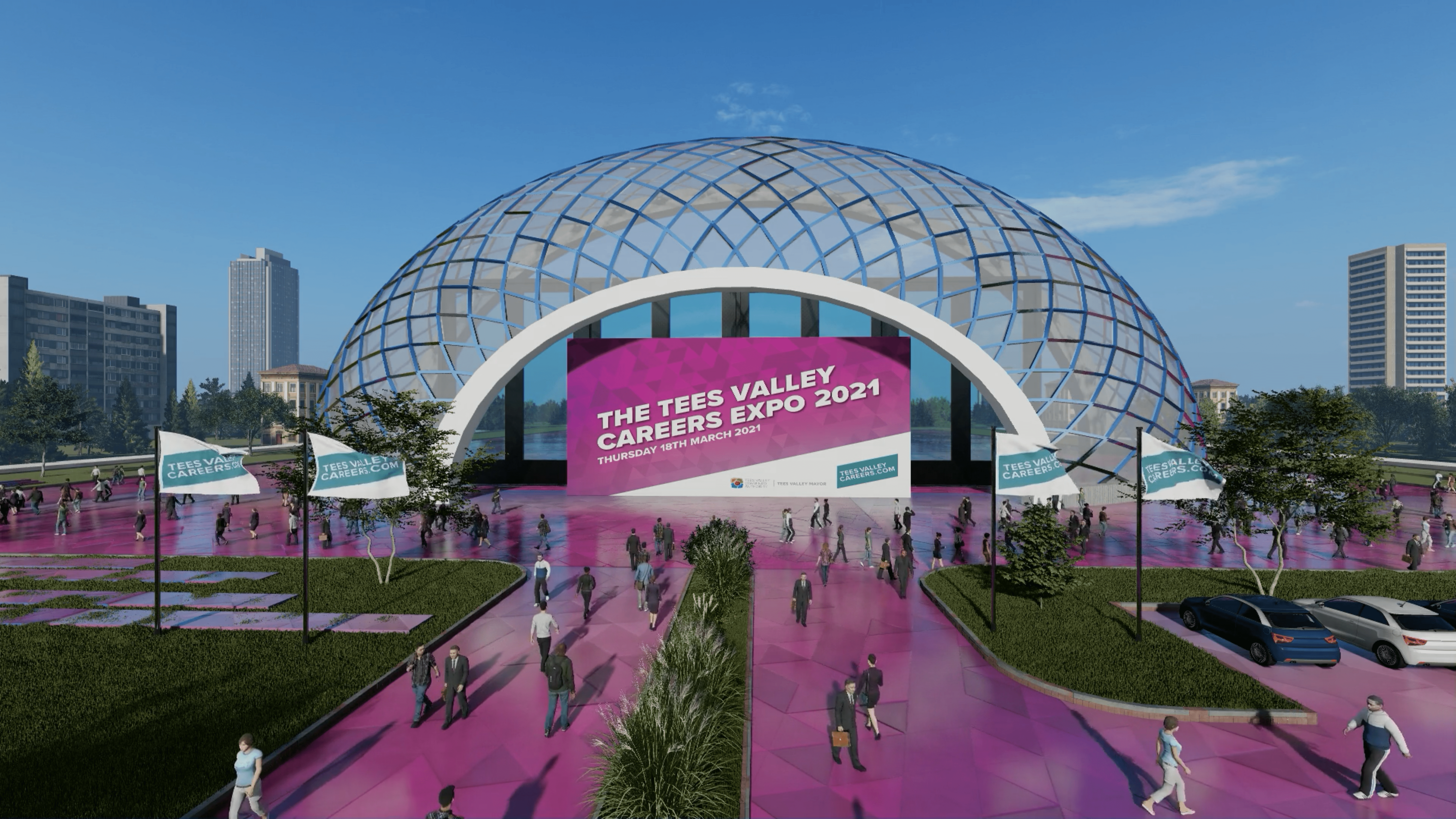 Social sharing card for More than 1,000 students attend virtual Tees Valley Careers Expo