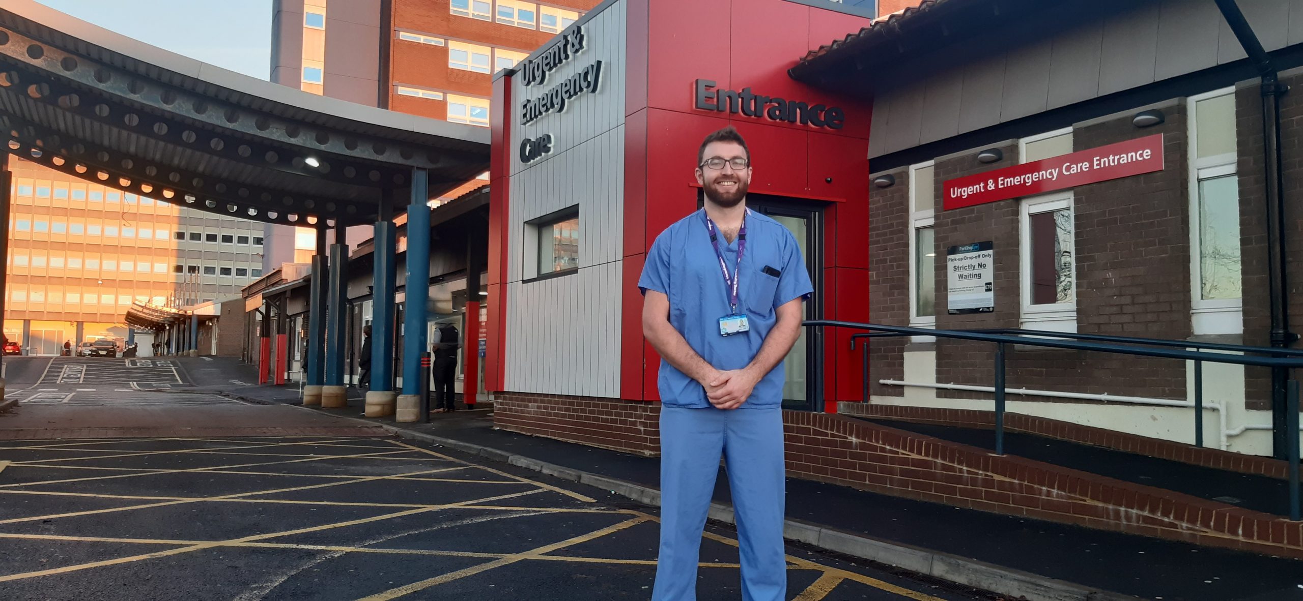 Social sharing card for Doctor takes lead on emergency team’s mission to go green