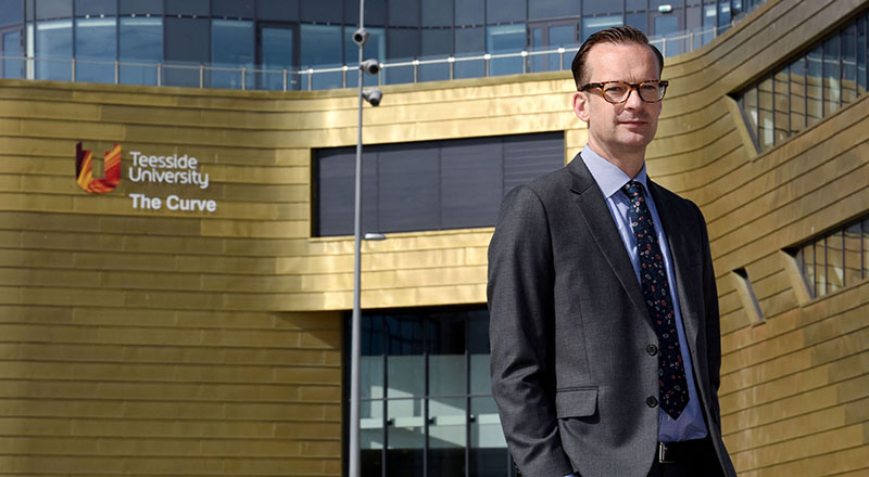 Social sharing card for Teesside University named 2022 University of the Year