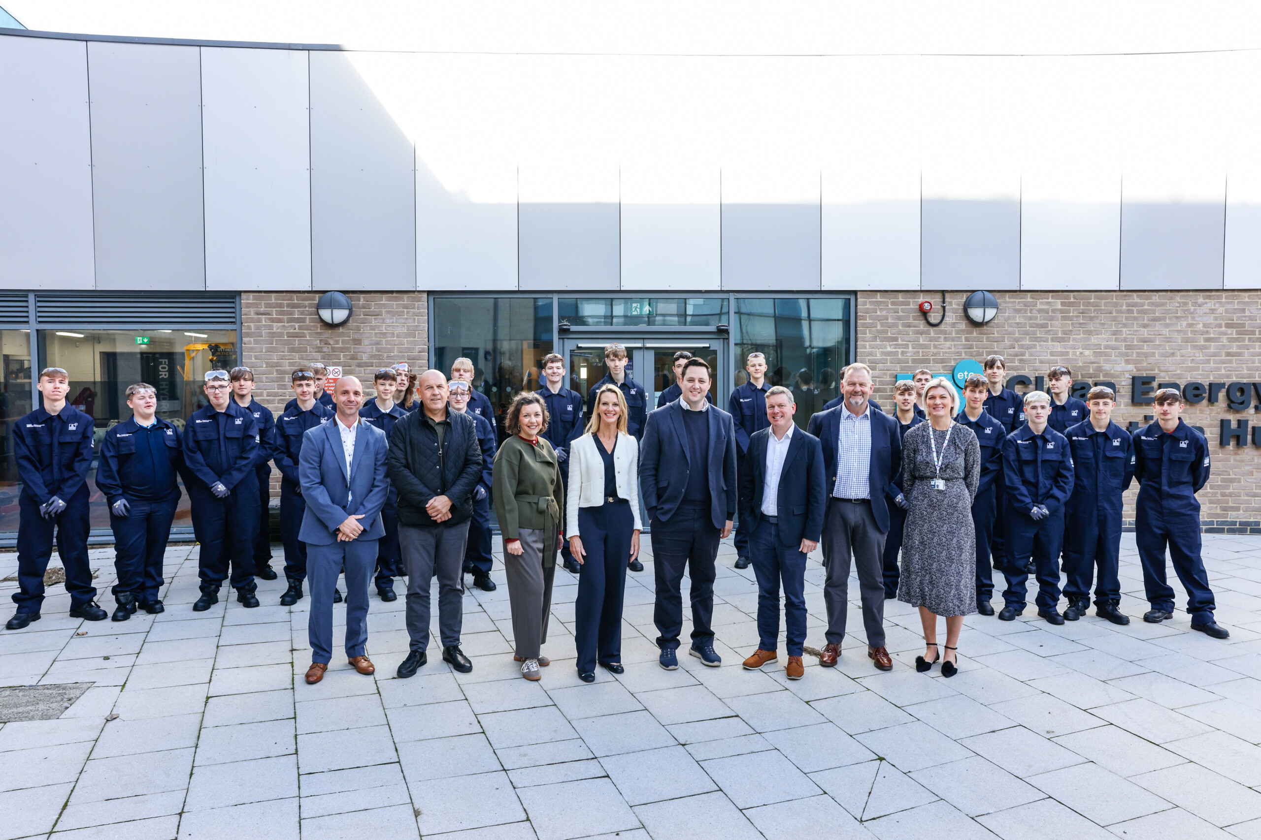 Social sharing card for Net Zero Scholarship Underway as First Trainees Begin Programme