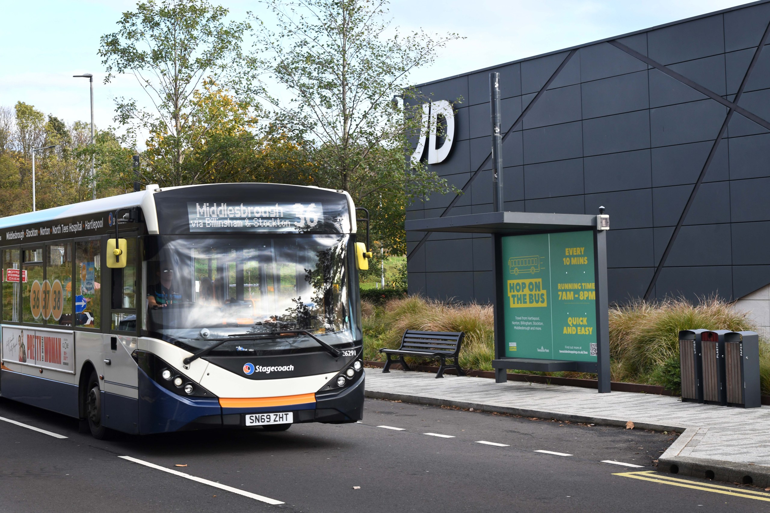 Social sharing card for Three Bus Routes Expanded to Improve Access to Popular Retail Park