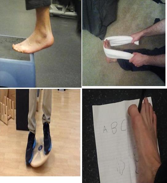 Social sharing card for New Hartlepool classes prepare foot and ankle patients for surgery
