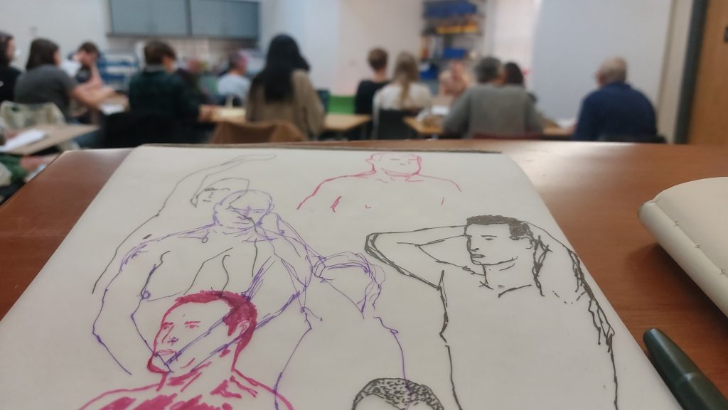 Social sharing card for £1 life drawing nights bring inclusive, alcohol-free creativity to Hartlepool Art Gallery