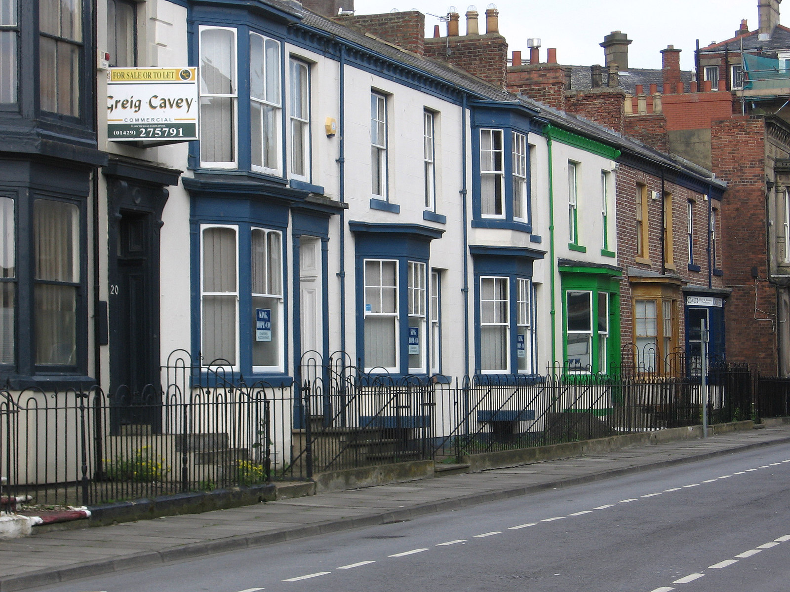 Social sharing card for Work starts on Scarborough Street as Hartlepool screen village moves forward