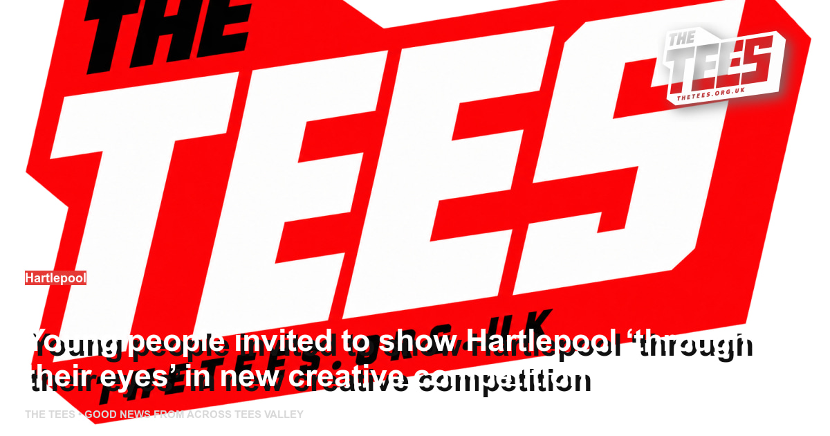 Social sharing card for Young people invited to show Hartlepool ‘through their eyes’ in new creative competition