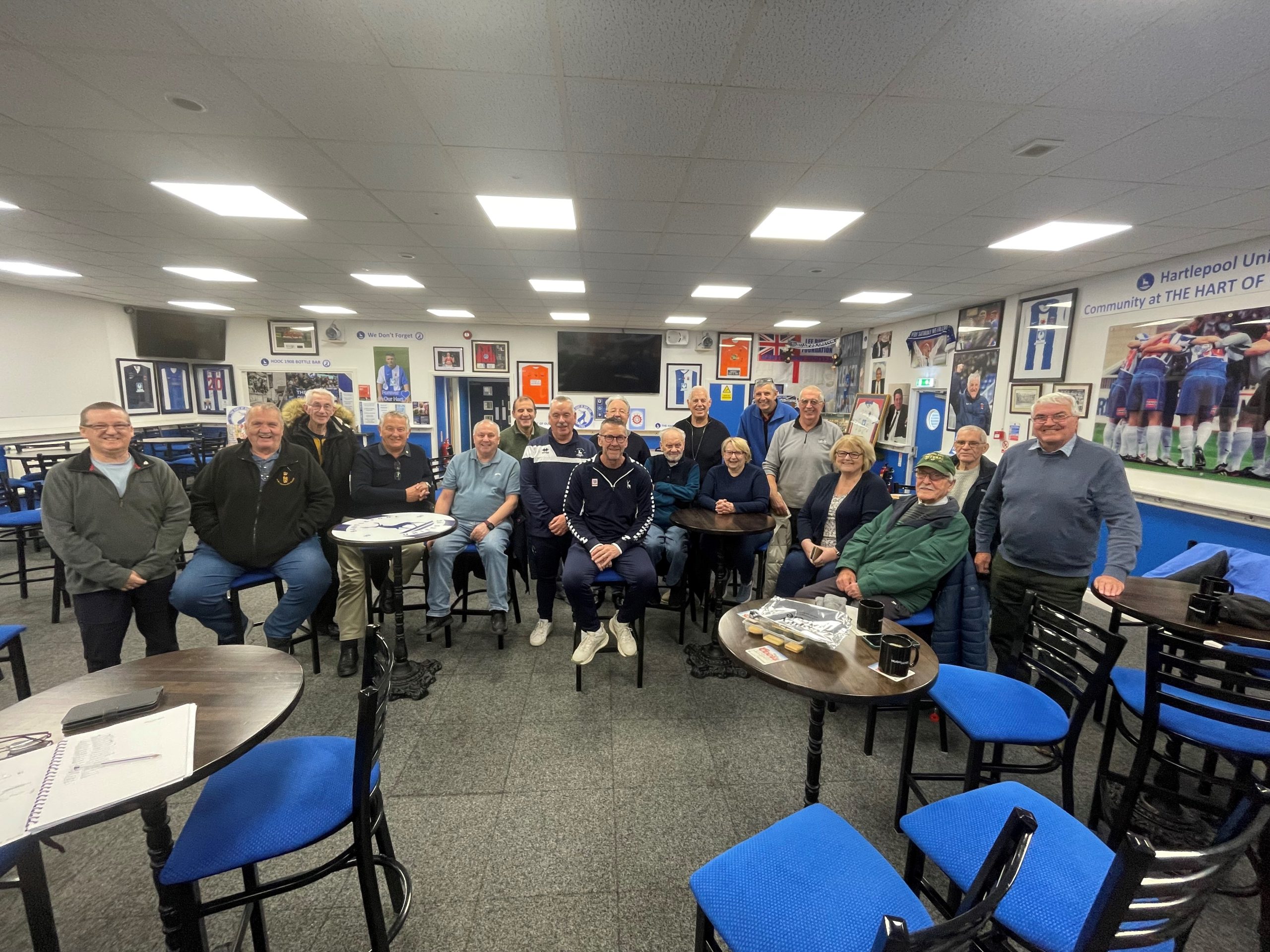 Social sharing card for Hartlepool veterans hub keeps a free weekly place open for ex-service families