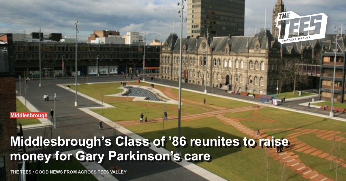 Social sharing card for Middlesbrough’s Class of ’86 reunites to raise money for Gary Parkinson’s care