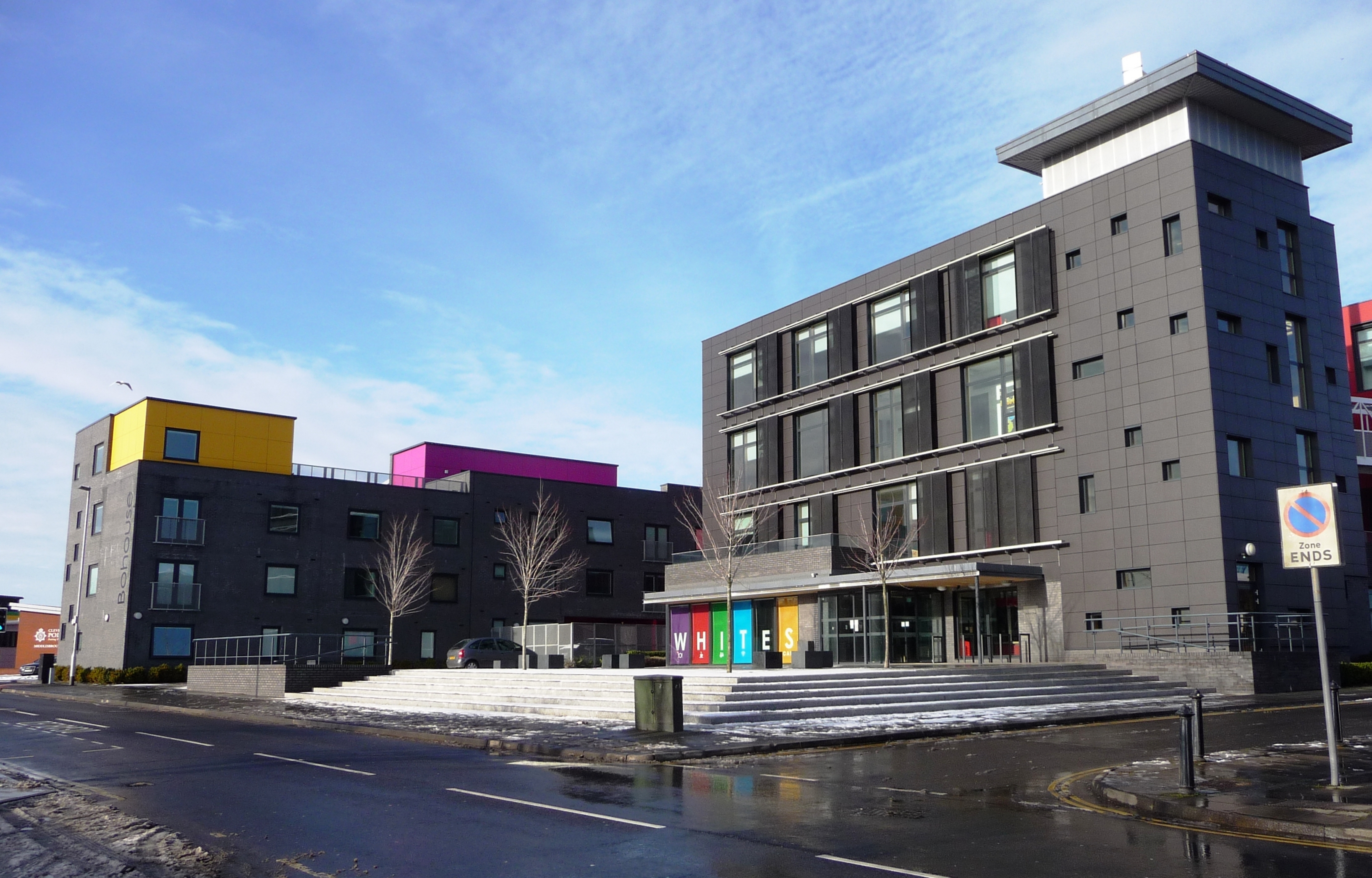 Social sharing card for Two creative hubs planned for Middlesbrough and Hartlepool