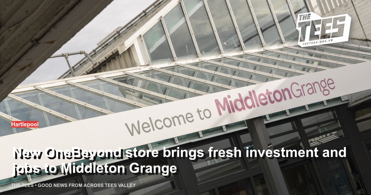 Social sharing card for New OneBeyond store brings fresh investment and jobs to Middleton Grange