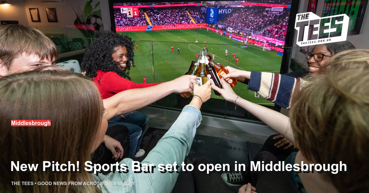 Social sharing card for New Pitch! Sports Bar set to open in Middlesbrough