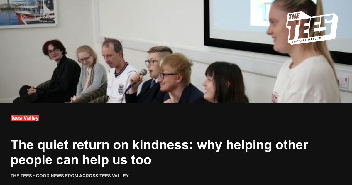 Social sharing card for The quiet return on kindness: why helping other people can help us too