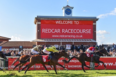 Social sharing card for Redcar Racecourse keeps September raceday family-friendly with free entry for under-18s