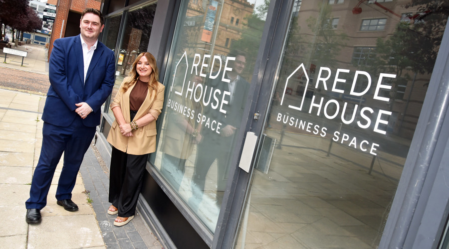 Social sharing card for £2,000 grant gives Middlesbrough business centre a street-level makeover