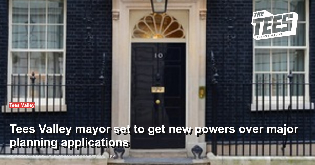 Social sharing card for Tees Valley mayor set to get new powers over major planning applications