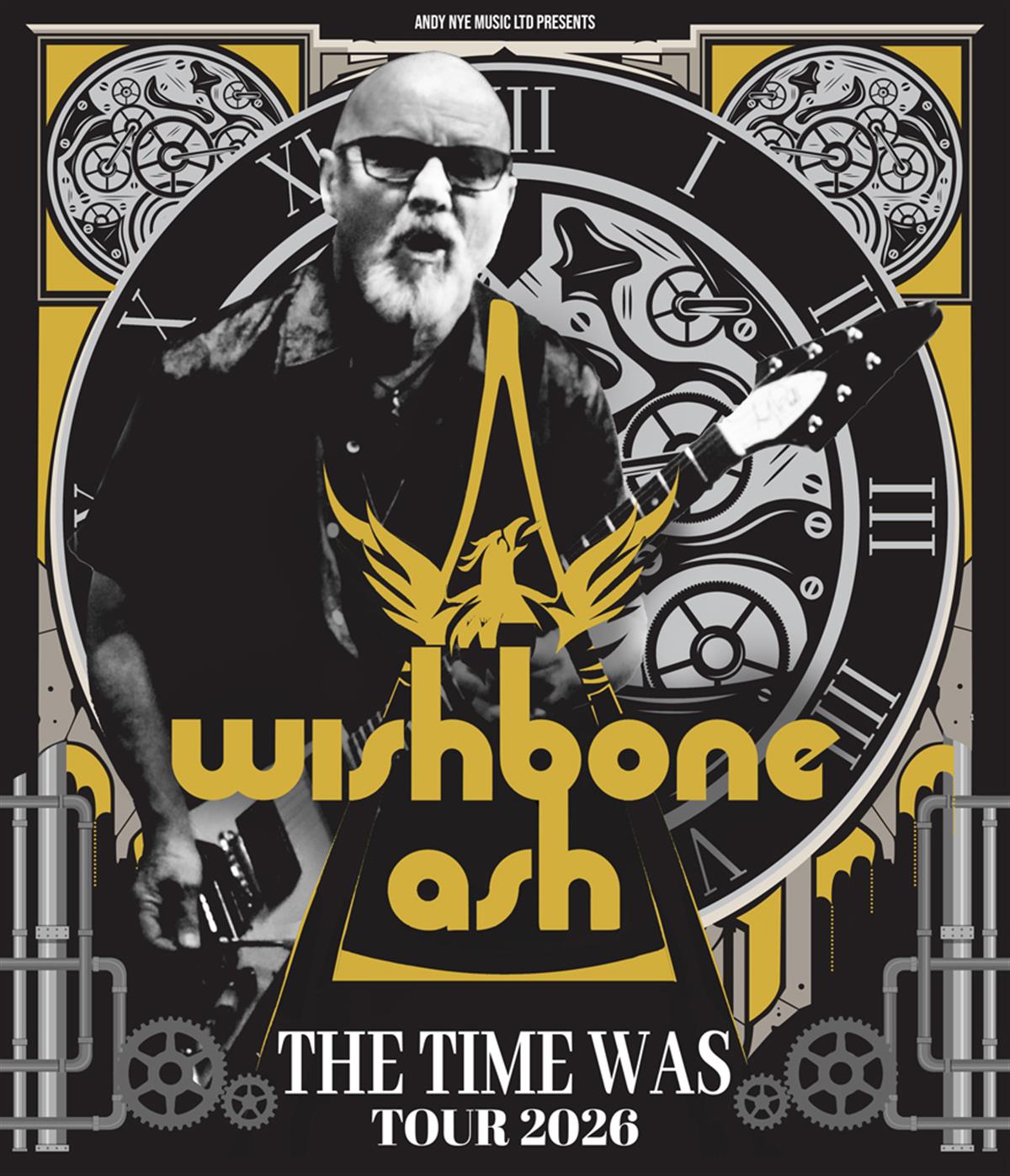 Social sharing card for Wishbone Ash bring more than five decades of rock history to Middlesbrough Town Hall