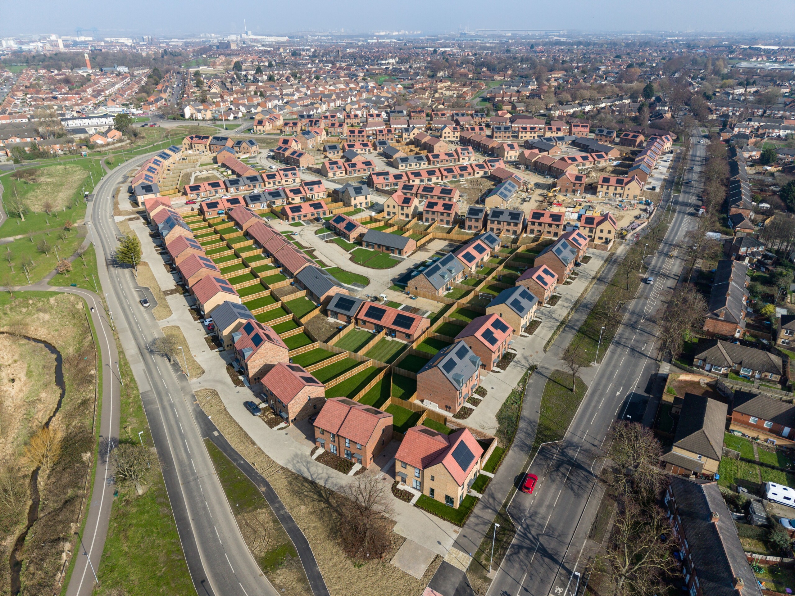 Housing at Hillside Gardens in Tees Valley