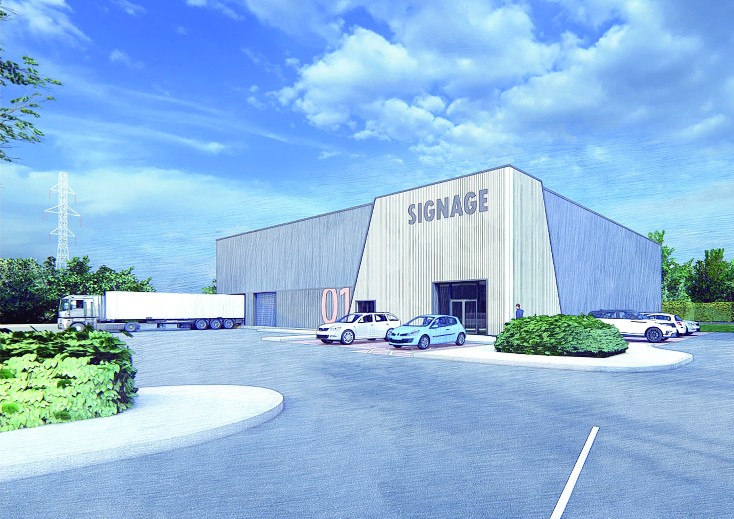 First Images Of Business Units As New Teesworks Development Announced