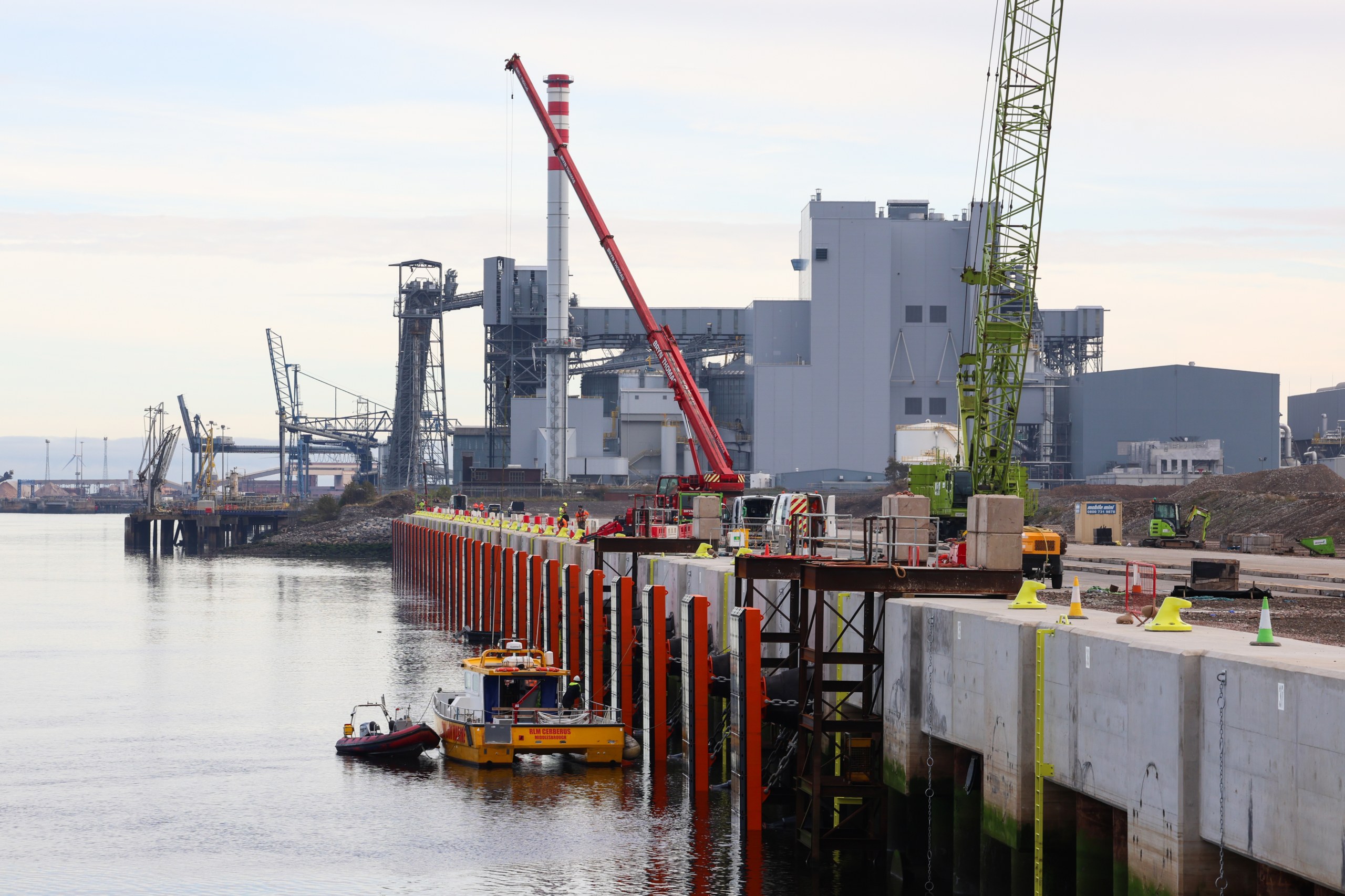 An image of South Bank Quay in October 2023