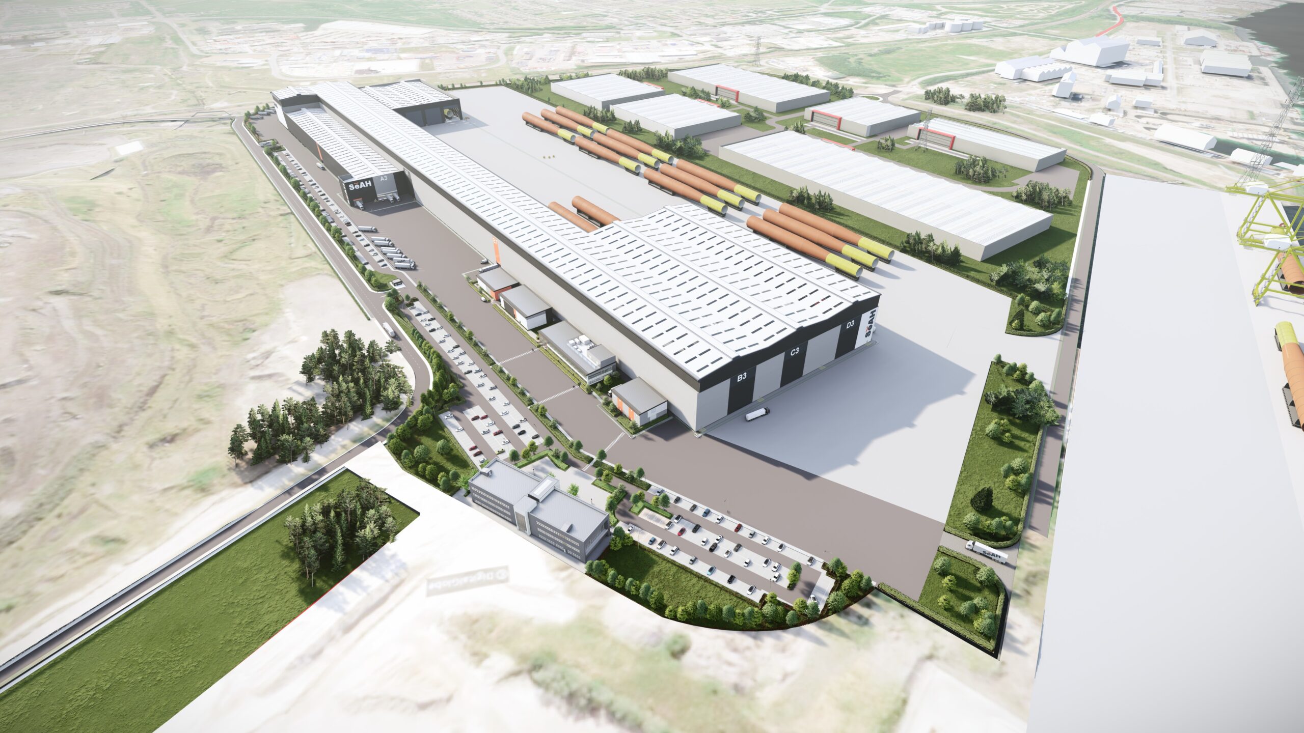 New SeAH Wind Academy Set For Launch as Progress at South Bank Site Continues