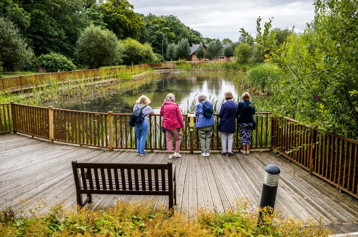 Middleton Hall Retirement Village Open Gardens Event. 17.8.2024. Photograph: Stuart Boulton/MHRV