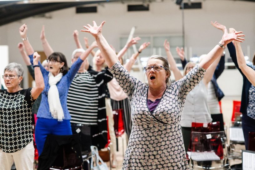 Harmony Resounds at MTH Community Choir at Middlesbrough Town Hall