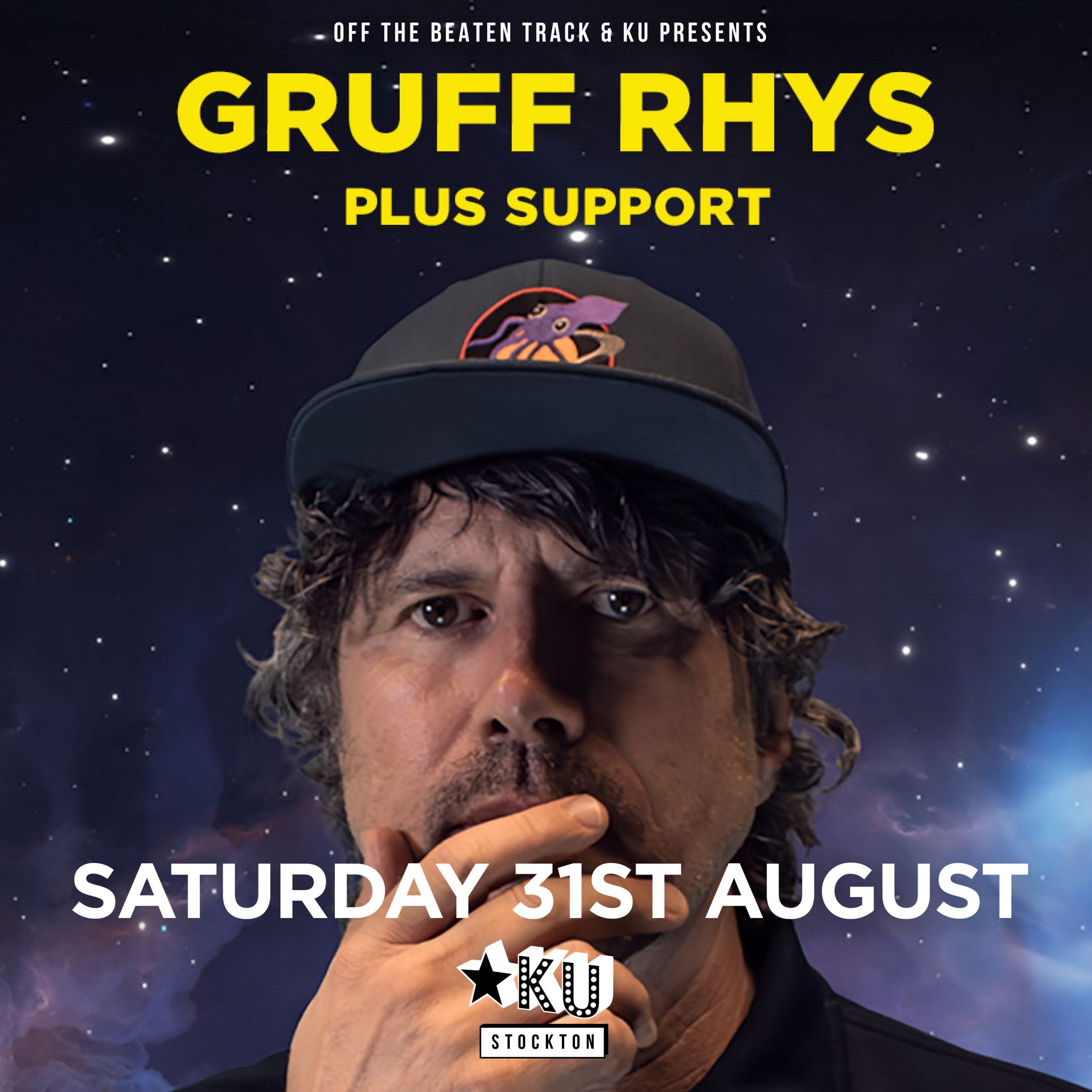 Gruff Rhys to Perform at KU Stockton This August
